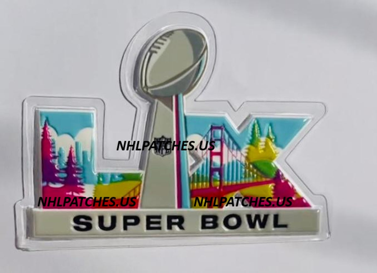 Super Bowl LX 60 Patch 2026 Iron on – NHLPATCHES.