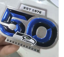 Load image into Gallery viewer, Seattle Seahawks 50th Anniversary Patch Iron/Sew On