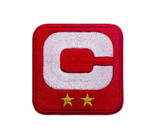Load image into Gallery viewer, Kansas City Chiefs Captain C patch Iron/Sew on 2.5" x 2.5" Patrick Mahomes