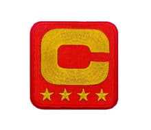 Load image into Gallery viewer, Kansas City Chiefs Captain C patch Iron/Sew on 2.5" x 2.5" Patrick Mahomes