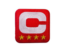 Load image into Gallery viewer, Kansas City Chiefs Captain C patch Iron/Sew on 2.5" x 2.5" Patrick Mahomes