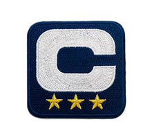 Load image into Gallery viewer, New England Patriots Captain Patch 3 stars white c