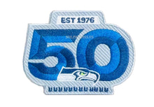 Load image into Gallery viewer, Seattle Seahawks 50th Anniversary Patch Iron/Sew On