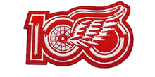 Load image into Gallery viewer, Detroit Red Wings 100th Anniversary Jersey Patch Home Red Jersey