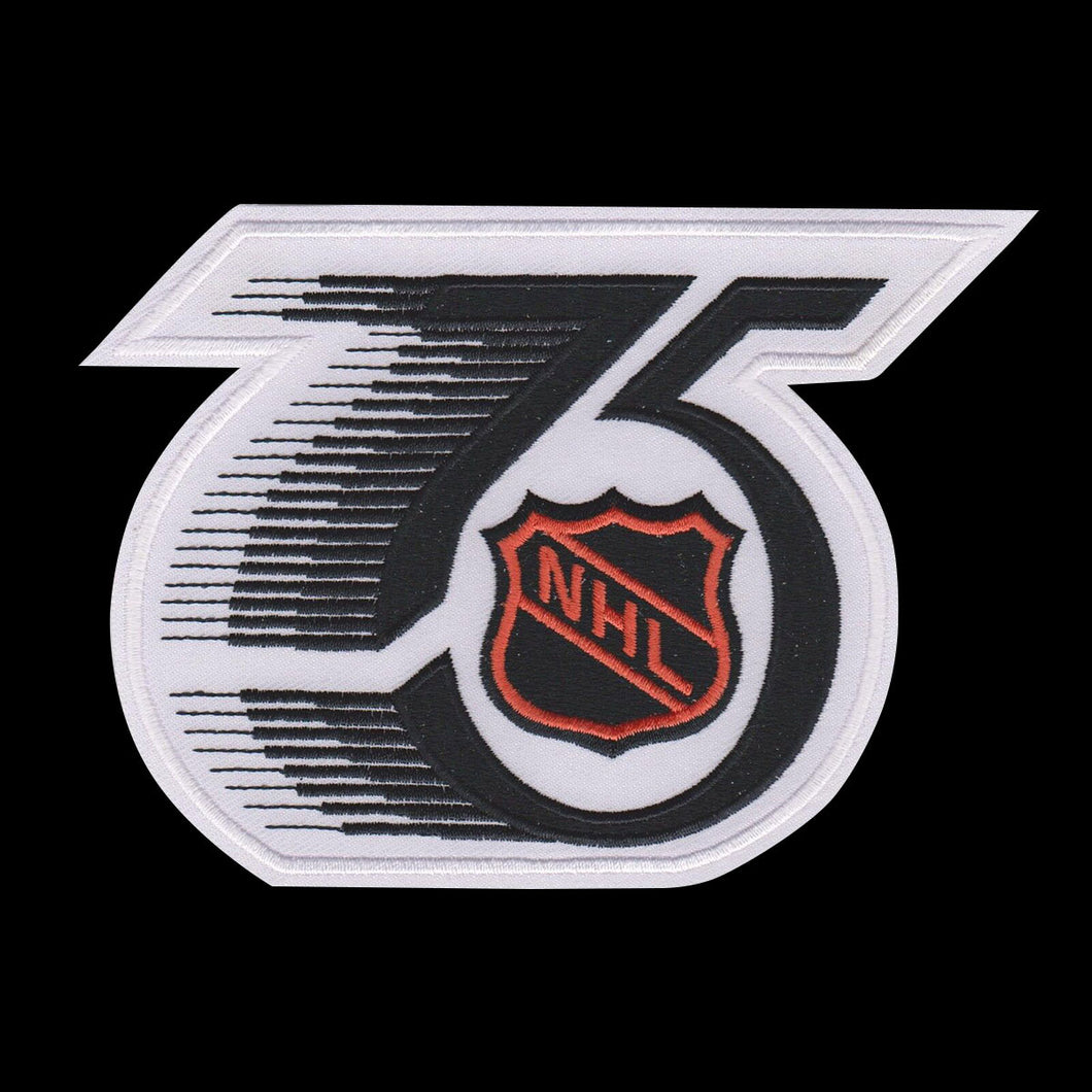 NHL 75th Anniversary Jersey Patch