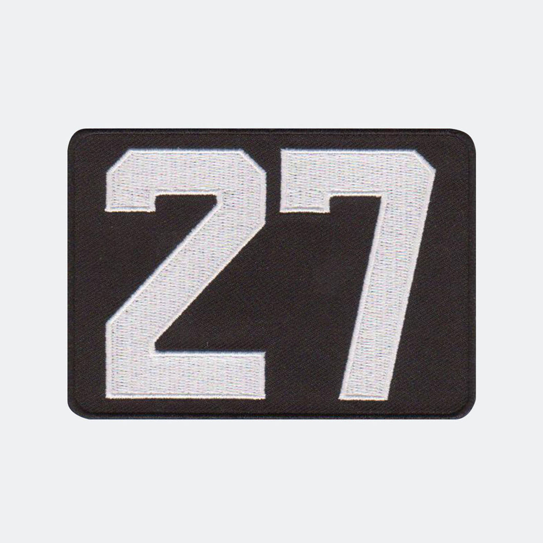 NHL Retirement Patch For New Jersey Devils Scott Niedermayer #27