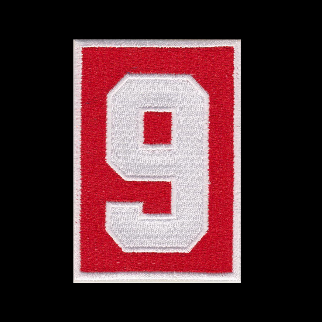 Gordie Howe Memorial Patch Detroit Red Wings # 9 Home Jersey 2016/17