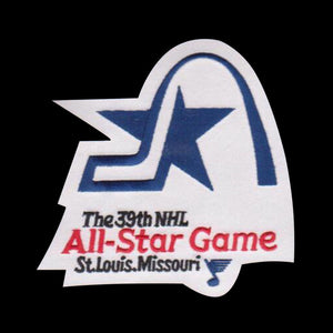 St. Louis Blues All Star Game Jersey Patch 1987/88 NHL 39th All Star Game Patch