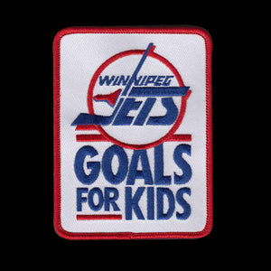 NHL Winnipeg Jets Goal For Kids Patch 3rd Version 1990/1996