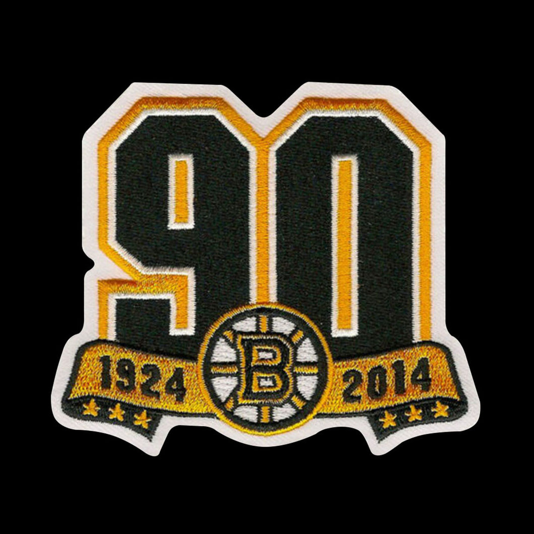 Boston Bruins 90th Anniversary Jersey Patch