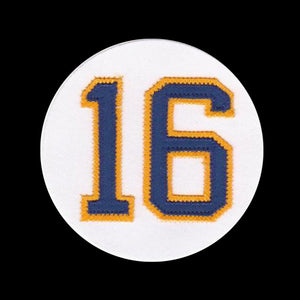 Nhl Buffalo Sabres Pat Lafontaines Retirement Patch Number 16