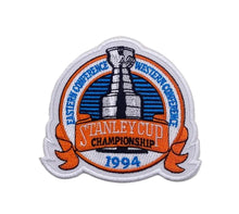 Load image into Gallery viewer, 1994 Stanley Cup Jersey Patch Vancouver Canucks New York Rangers
