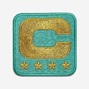 Miami Dolphins captain C patch