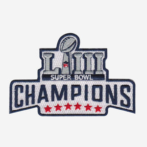 2019 Super Bowl Champions New England Patriot Football Jersey Patch Tom Brady