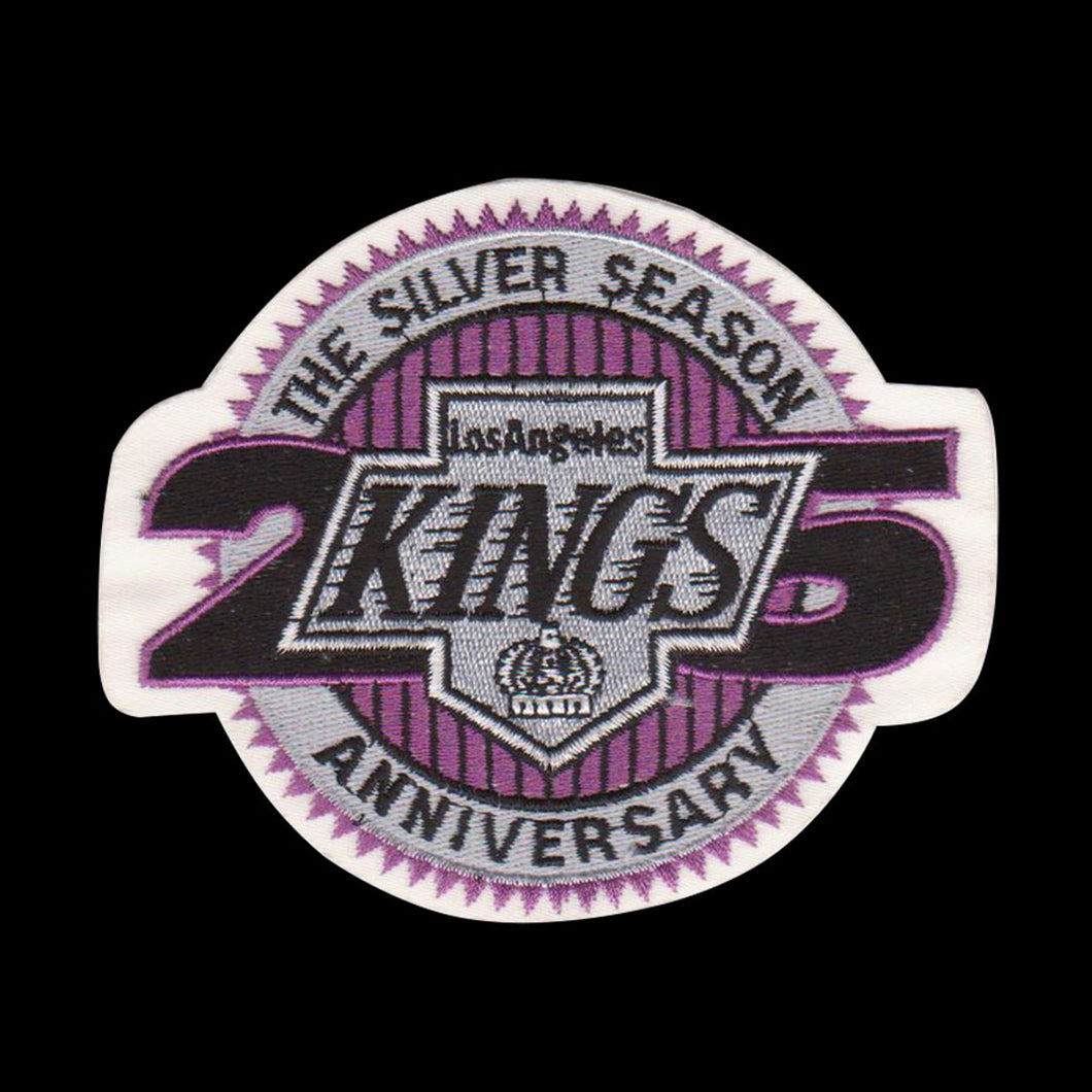 NHL Los Angeles Kings 25th Anniversary Patch La King Jersey Patch NHLPATCHES