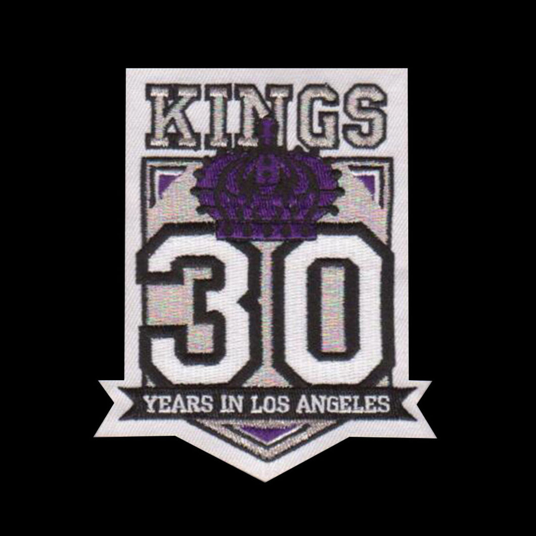 NHL Los Angeles Kings 30th Anniversary Patch Very Rare La Kings Jersey