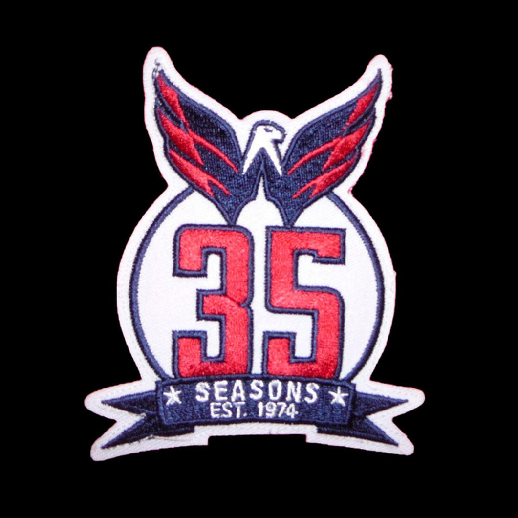 Washington Capitals 35th Anniversary Shoulder Patch