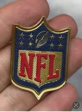 Load image into Gallery viewer, NFL MVP, players of year, gold shield uniform patch
