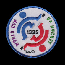 Load image into Gallery viewer, 1996 World Cup Of Hockey Patch Team Usa Canada 3" In Diameter
