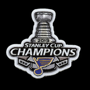 2019 NHL Stanely Cup Champion Patch St. Louis Blues