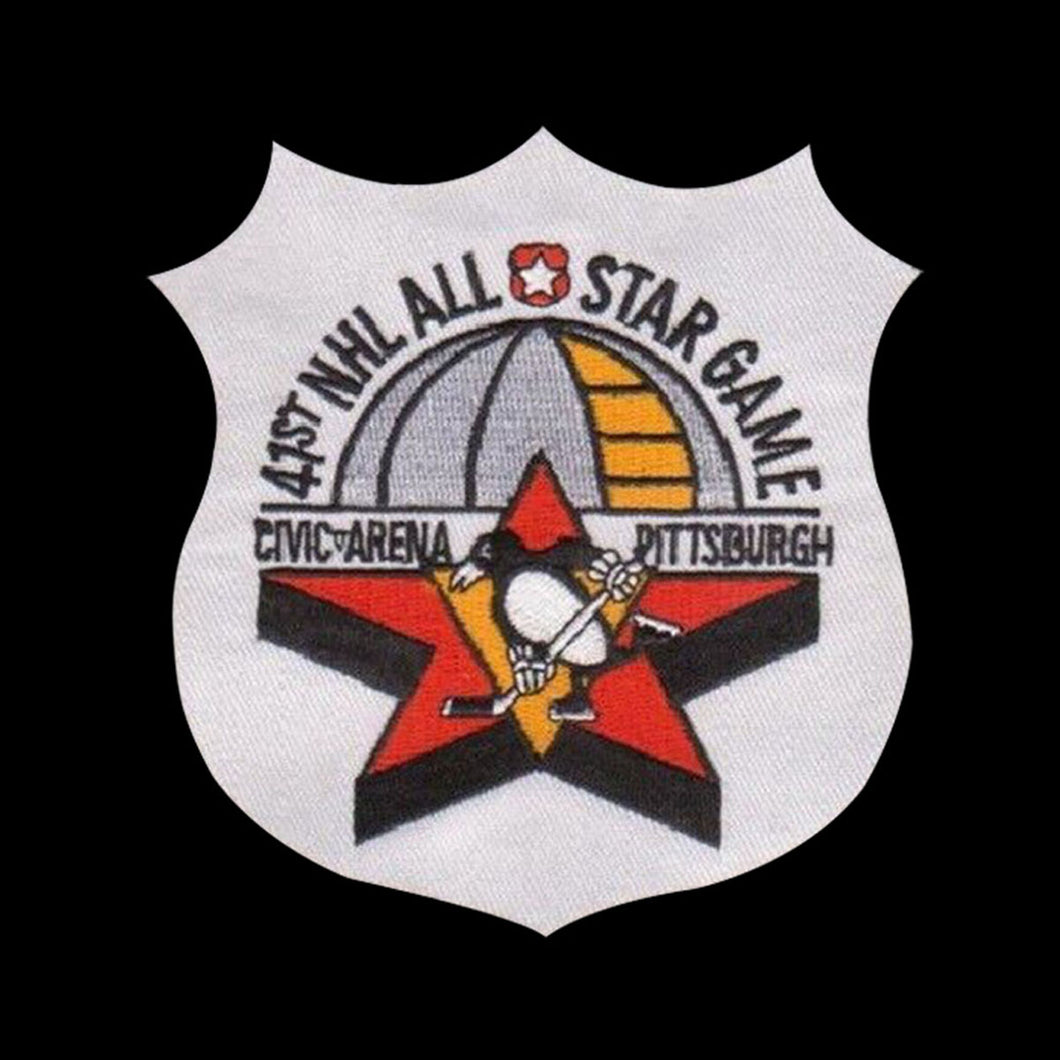 NHL 41st All Star Game Jersey Patch Pittsburgh Penguins