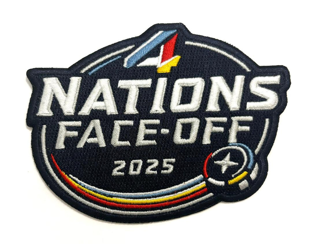 2025 NHL Four Nations Faceoff Jersey Patch All Star Game USA Canada Sweden Finland
