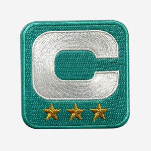 Miami Dolphins captain C patch