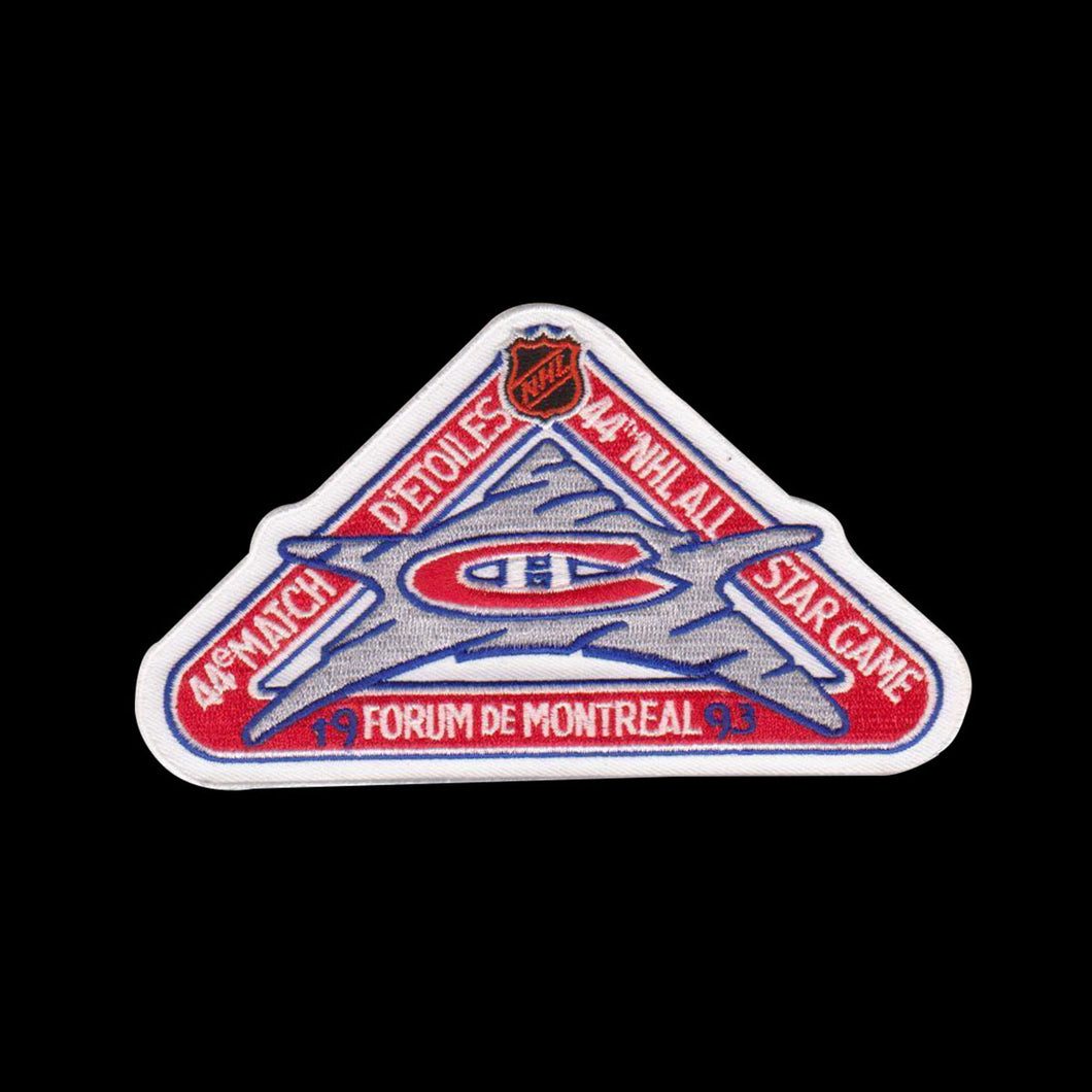 NHL 1993 All Star Game Jersey Patch Montreal Canadiens