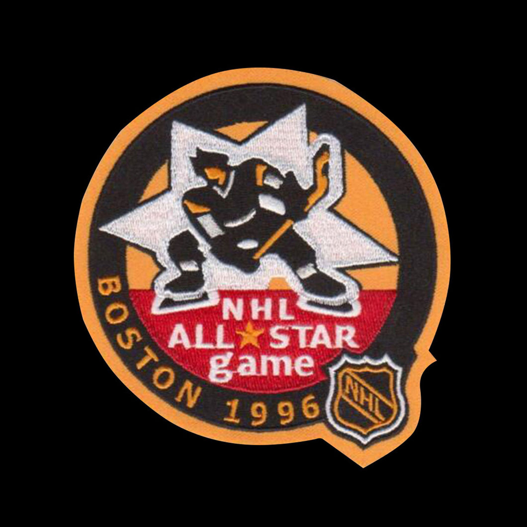 NHL 1996 All Star Game Jersey Patch Boston Bruins Yellow Version