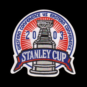 2003 NHL Stanely Cup Championship Patch New Jersey Devils