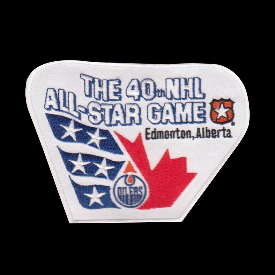 NHL 1989 All Star Game Jersey Patch