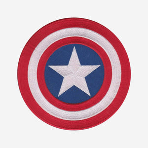 Avengers Captain America Shield Iron on Movie patch 6" 100% Embroidered