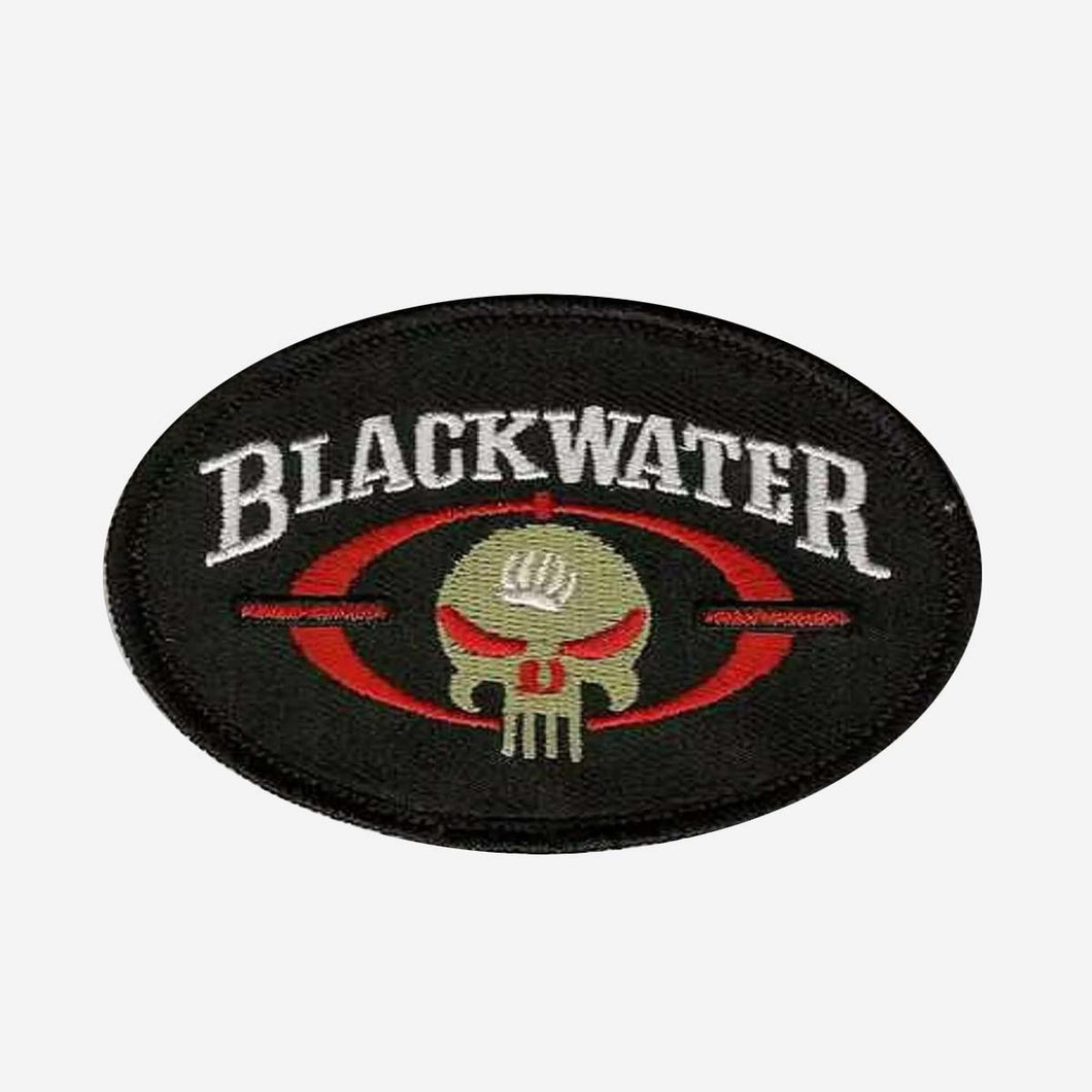 Blackwater Private Military Corp Security CIA Firearm Cofer Skull Patch