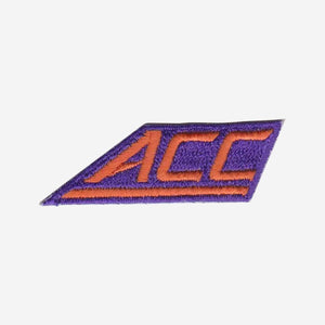 Clemson Tigers ACC Patch NCAA College Football Basketball Purple Jersey