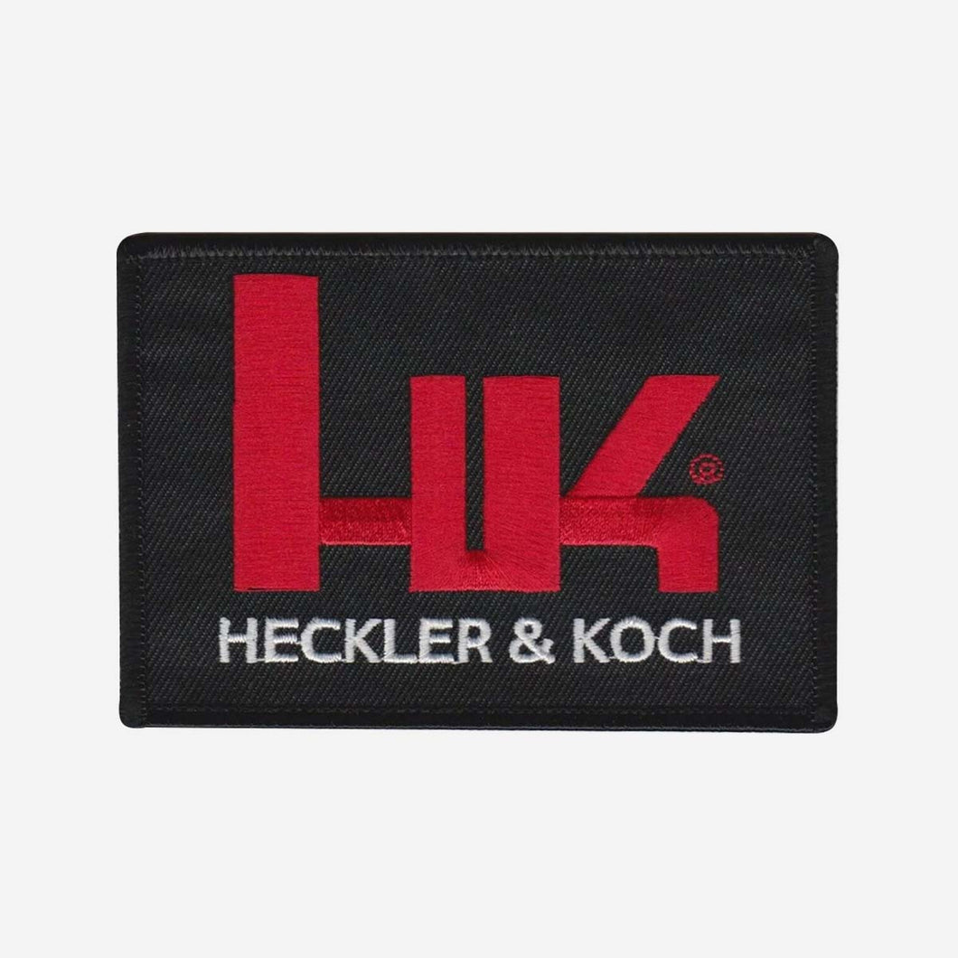 HK Logo Patch Heckler & Koch Benelli Gun Military Tactical Morale Patch Hook