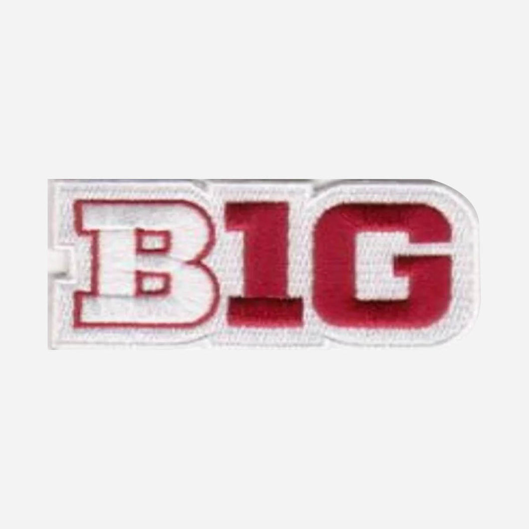 Indiana Hoosiers Big Ten White Jersey Patch NCAA College Football Basketball