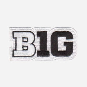 Iowa Big Ten Patch White Jersey NCAA College Football Basketball