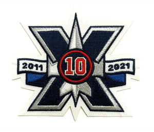 Winnipeg Jets 10th Anniversary jersey Patch