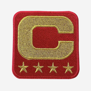 Kansas City Chiefs Travis kelce Captain C Patch 4 Stars Chiefs Home jersey