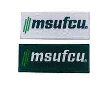 Load image into Gallery viewer, Michigan State Athletics MSUFCU Ad Patch
