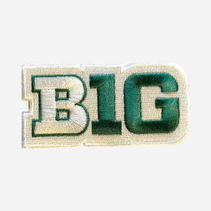 Michigan State Big Ten Patch NCAA College Football Green Jersey Patch