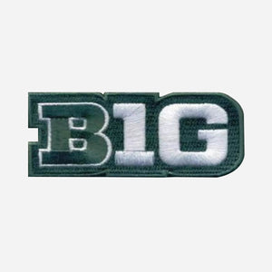 Michigan State Big Ten Patch Ncaa College Football Green Jersey Patch