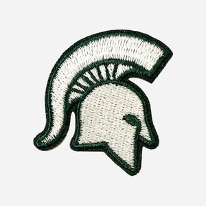 Michigan State Spartans Patch Iron/Sew on 1 1/4" Tall Green Home jersey