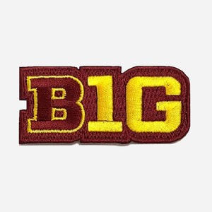 Minnesota Dark Brown Big Ten Patch NCAA College Football Basketball Dark Jersey