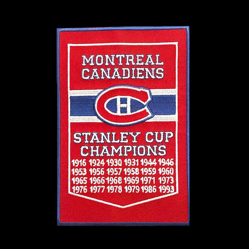 Montreal Canadians Banner jersey Patch