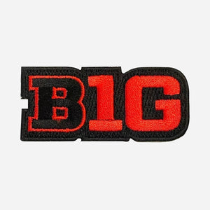 Nebraska Big Ten Logo Jersey Patch Ncaa College Football Basketball