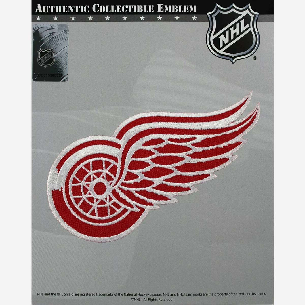 Official Detroit Red Wings Primary Team Logo Hockey Jersey Patch