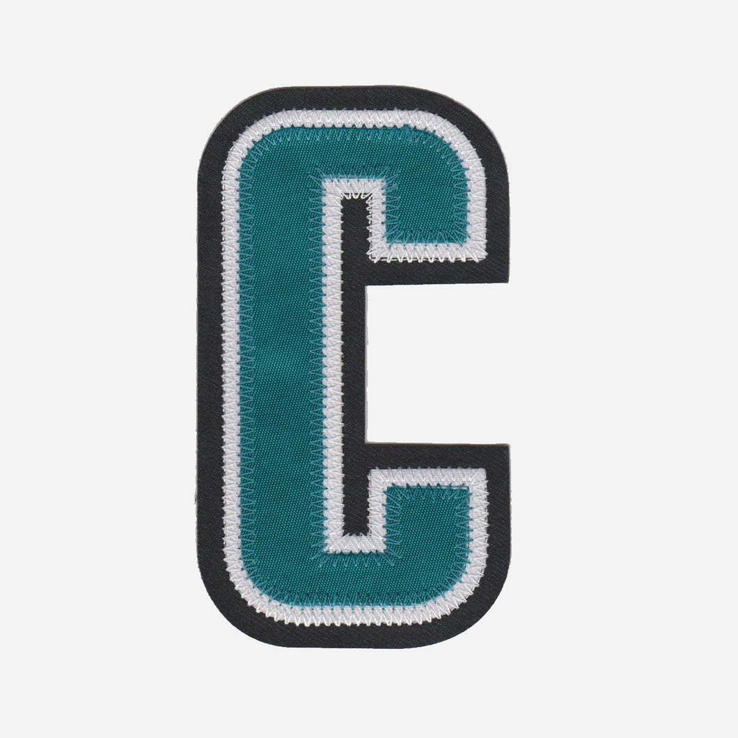 San Jose Sharks Captains C Patch For White Jersey