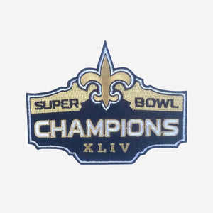 Super Bowl XLIV 44 Champions New Orleans Saints iron-on Patch