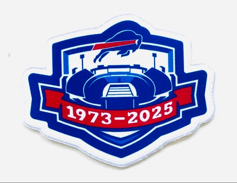 Buffallo Bills Stadium Farewell Patch The Correct Patch